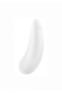 Вакуумный массажер с Вибрацией Satisfyer Curvy 2 Plus White 001876SA