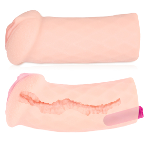 Мастурбатор Elegance 007 с вибропулей телесный TPR KOKOS M01-03-007V