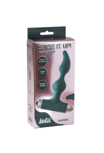 Анальная пробка с вибрацией Spice it up New Edition Elation Dark green 8018-02lola