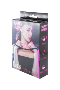 Силиконовые наручники Party Hard Suppression Balck 1167-01lola