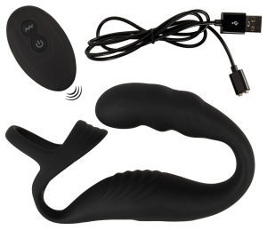 Эрекционное кольцо с простатной пробкой с пультом 5402280ON