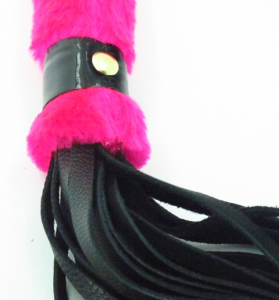 Нежная плеть с розовым мехом BDSM Light 740001ars