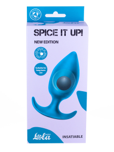 Пробка со смещенным центром тяжести Spice it up Insatiable Aquamarine 8011-03lola
