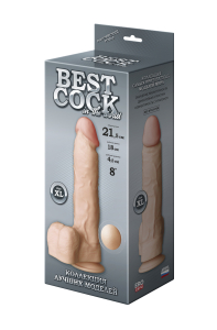 Фаллоимитатор неоскин на присоске BEST COCK 8
