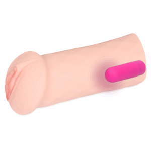 Мастурбатор Elegance 007 с вибропулей телесный TPR KOKOS M01-03-007V