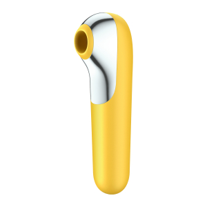 Вакуумный массажер Satisfyer Dual Love Yellow 003047SA