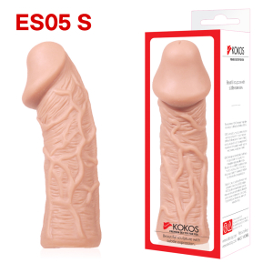 Насадка-рукав Extreme Sleeve телесная увеличивающая KOKOS ES-05-S