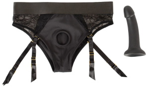 Страп-он комплект с кружевными трусами 500500ON