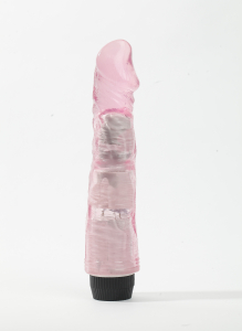 Вибратор реалистик розовый 22,5х 4 см 47526-MM