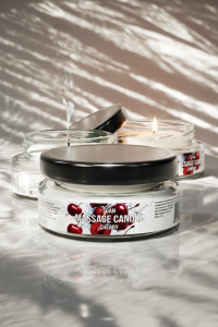 Твёрдое массажное масло SGAN Спелая вишня 50 мл 8738sg