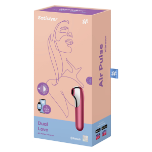 Вакуумный массажер Satisfyer Dual Love Pink 003054SA