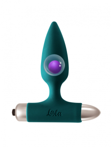 Анальная пробка с вибрацией Spice it up New Edition Glory Dark green 8015-02lola