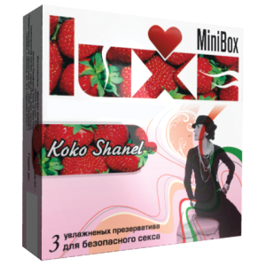 Презервативы Luxe Mini Box Коко шанель №3