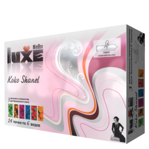 Презервативы Luxe Mini Box Коко шанель №3