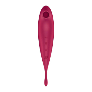 Вакуумный массажер Satisfyer Twirling Pro+ dark red 043906SA