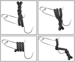 Гибкий стержень-кольцо для члена и яичек 500335ON