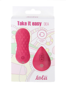 Вращающиеся виброшарики на пульте Take it Easy Dea Pink 9021-04lola