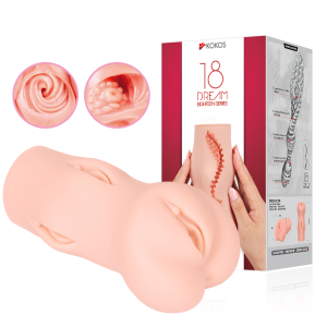 Мастурбатор Dream 18 Series телесный без вибрации KOKOS M03-001-05