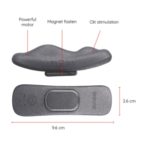 Перезаряжаемый вибратор в трусики с приложением D-239512