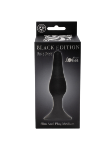 Анальная пробка Slim Anal Plug Medium Black 4206-01Lola