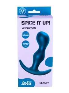 Анальная пробка Spice it up Classy Dark Aquamarine 8013-03lola