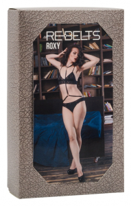 Портупея с карабином Roxy Black 7701rebelts