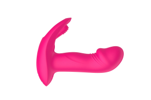 Вагинально-клиторальный вибратор c функцией фингеринга SW2034