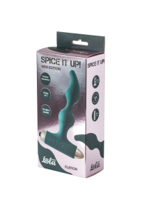 Анальная пробка с вибрацией Spice it up New Edition Elation Dark green 8018-02lola