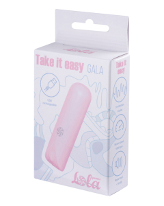 Перезаряжаемая вибропуля Take it Easy Gala Pink 9024-02lola