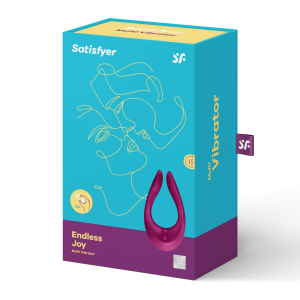 Вибромассажер для пары Satisfyer Endless Joy Berry 001081SA