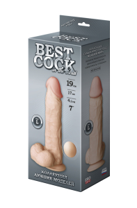 Фаллоимитатор неоскин на присоске BEST COCK 7