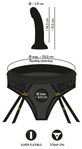 Страп-он комплект с кружевными трусами 500500ON