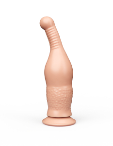 Анальный телесный стимулятор на присоске 102200ru