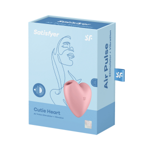 Вакуумный массажер Satisfyer Cutie Heart light red 037264SA