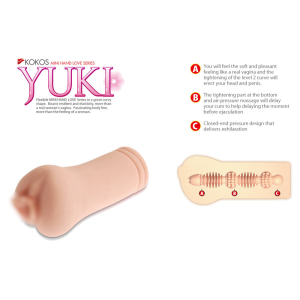 Мастурбатор Yuki вагина телесный KOKOS M04-001-002