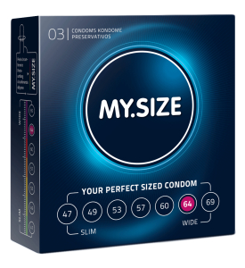 Презервативы MY.SIZE №3 размер 64 4601MS