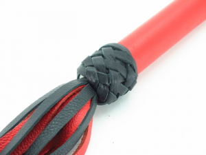 Плеть черно-красная с красной ручкой Турецкие головы 54031ars