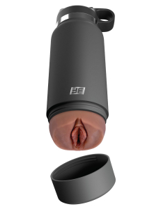 Мастурбатор Fap Flask Thrill Seeker Discreet Stroker Мулатка - Frosted Pipedream RD62829PD