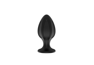 Силиконовая анальная пробка черная S (5.8*2.8cm) 3306-01