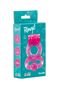 Эрекционное кольцо Rings Treadle pink 0114-63Lola
