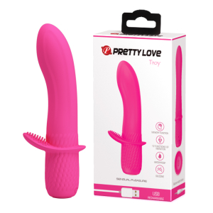 Вибратор Pretty Love Troy Розовый BI-014607-1