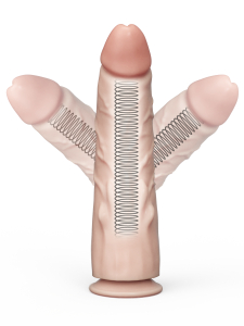 Гибкий фаллоимитатор Lovetoy с подвижной кожей в ламинате 883200ru