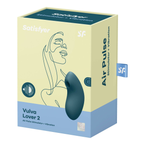 Вакуумный массажер Satisfyer Vulva Lover 2 blue 018621SA