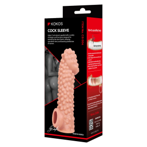 Насадка Cock Sleeve Large телесная TPE KOKOS CS-004-L