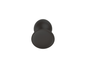 Силиконовая анальная пробка черная S (5.8*2.8cm) 3303-01