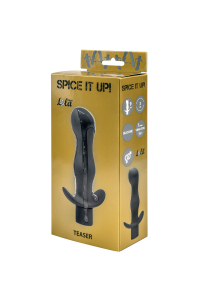 Анальная пробка с вибрацией Spice it up Teaser Dark Grey 8003-02Lola