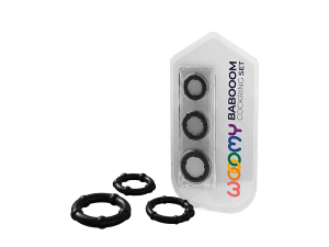 Набор эрекционных колец Babooom Ring Set Black 33689AL