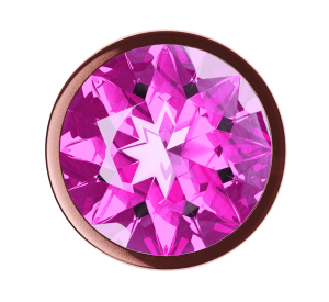 Анальная Пробка Diamond Quartz Shine L Розовое Золото 4023-02lola