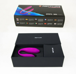 Вибратор для двоих Pretty Love Pleasure Double Dolphin BI-014148