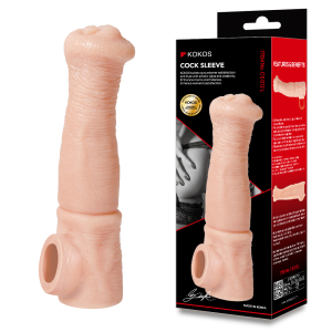 Насадка с крупной головкой телесная TPE KOKOS CS-012-L